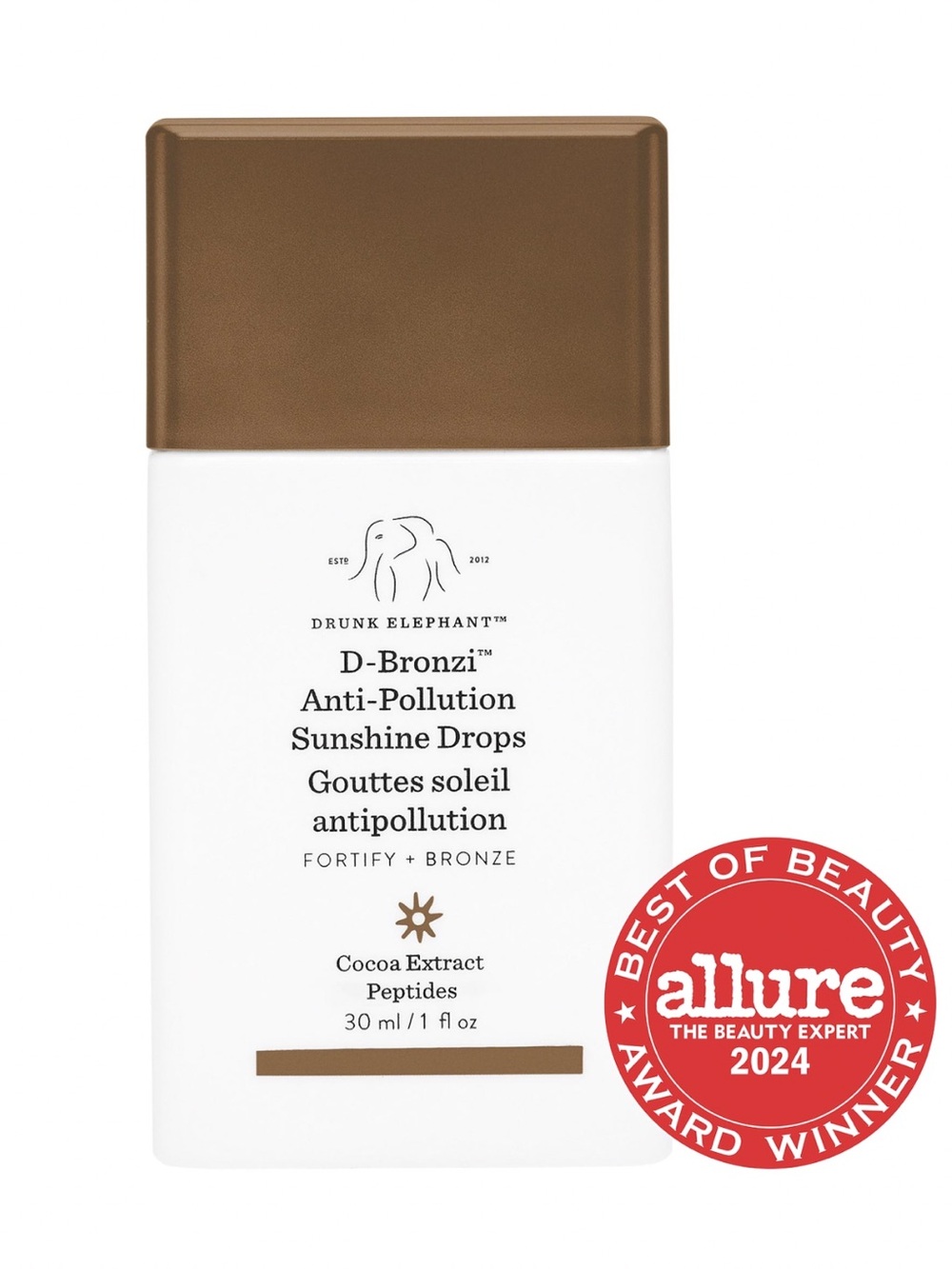 DRUNK ELEPHANT D-Bronzi™ Bronzing Drops with Peptides